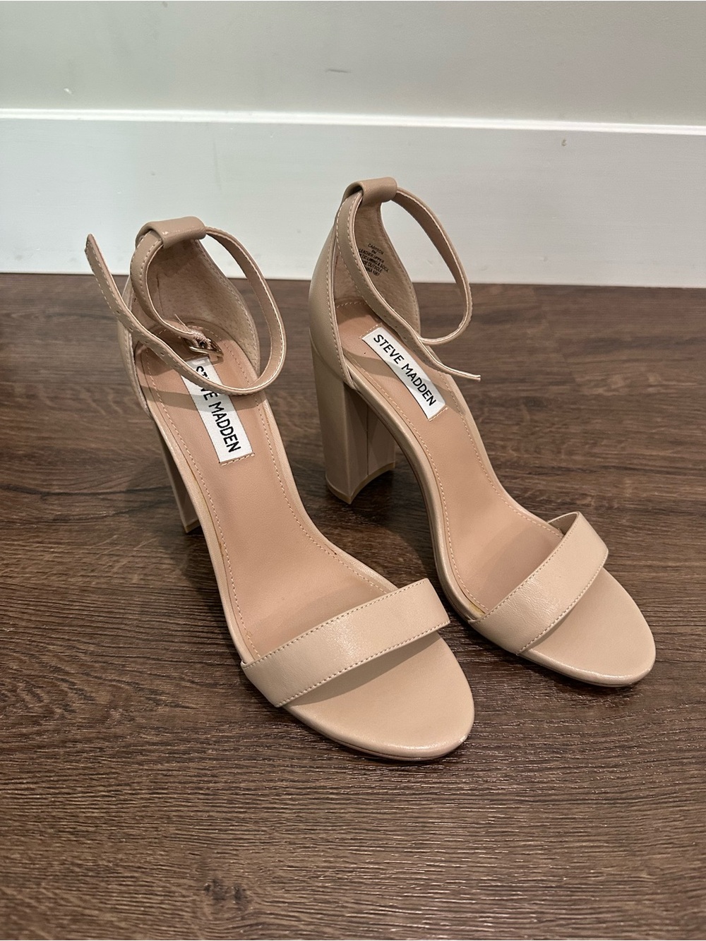 Steve Madden Carson Ankle-Strap Block Heel Sandals